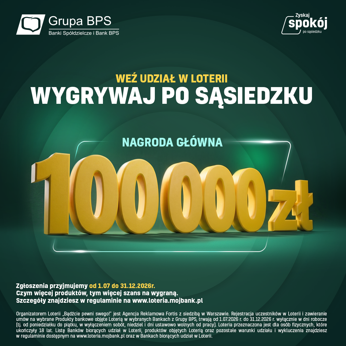Loteria "Wygrywaj po sąsiedzku"